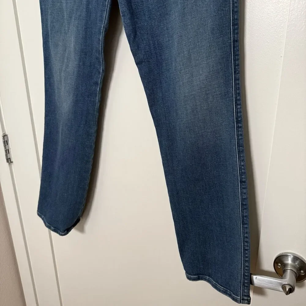 Frame Starwood Jeans Womens Sz 29 Blue Scallop Edge Splendor Straight Leg Denim